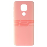 Capac Baterie Roz Compatibil Motorola Moto G9 Play, Ambalaj Bulk