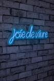 Decoratiune luminoasa LED, Joie de Vivre, Benzi flexibile de neon, DC 12 V, Albastru, Neon Graph