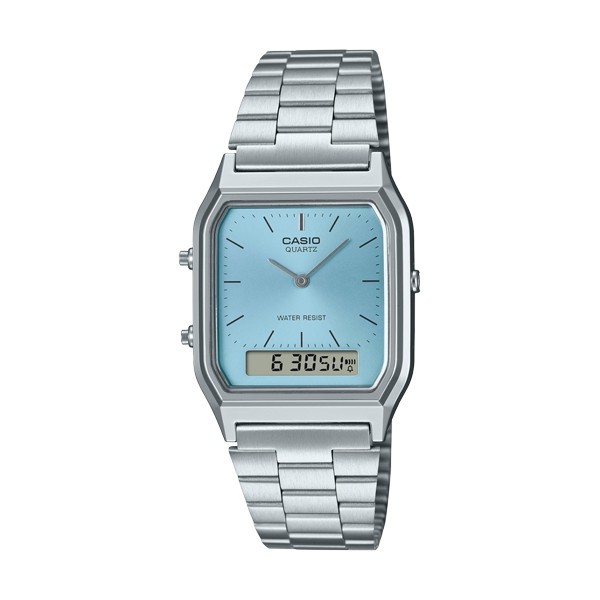 Ceas Casio, Vintage Edgy AQ-230A-2A1MQYES - Marime universala