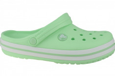 Papuci flip-flop Crocs Crocband Clog K 204537-3TI verde foto