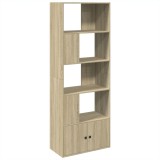 Cumpara ieftin Biblioteca, stejar sonoma, 70x36x189 cm, lemn compozit