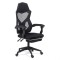 SCAUN ERGONOMIC CU SUPORT DE PICIOARE OFF 424 NEGRU