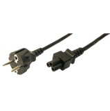 CABLU alimentare LOGILINK 1.8m, intrare Schuko, iesire C5, 2.5A, black, &quot;CP093&quot; (timbru verde 0.18 lei)