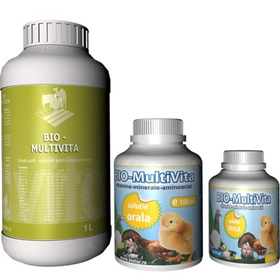 COMPLEX MULTIVITAMINE, MINERALE, AMINOACIZI PENTRU PUI, PASARI 20LT foto