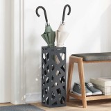 vidaXL Suport de umbrele Antracit Metal Mediu Durabil