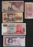 Set 5 bancnote de prin lume adunate (cele din imagini) #17