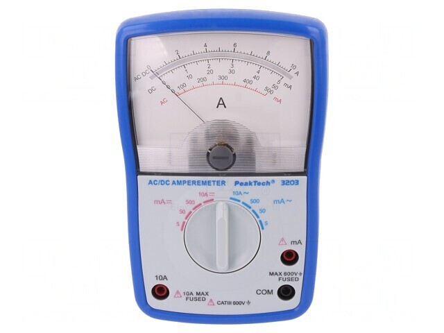 Ampermetru Analog cu Carcasă Antişoc