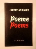Octavian Paler (dedicație pt. Lidia Vianu; autograf) - Poeme. Poems (1998)