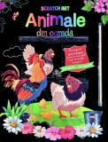 Animale Din Ograda. Scratch Art, - Editura Flamingo
