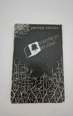 Carte cu autograf George Stanca Tandrete maxima Versuri foto