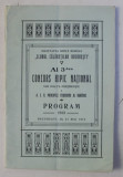 AL 3 - LEA CONCURS HIPIC NATIONAL SUB INALTA PRESIDINTIE A A.S.R. PRINCIPELE FERDINAND AL ROMANIEI , BUCURESTI 20, 21 MAI 1913 , PROGRAM 1913