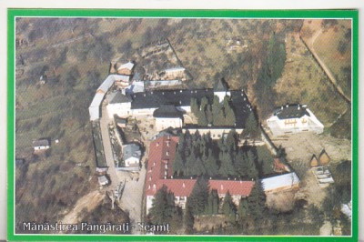 bnk cp Manastirea Pangarati - Vedere - necirculata foto