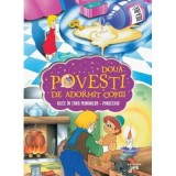 Doua povesti de adormit copiii. Alice in Tara Minunilor. Pinocchio