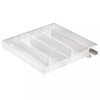VidaXL Generator de fum rece, 5 camere, 27 cm, oțel inoxidabil