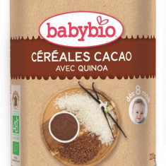 Cereale cu quinoa si cacao Bio, 220g, BabyBio