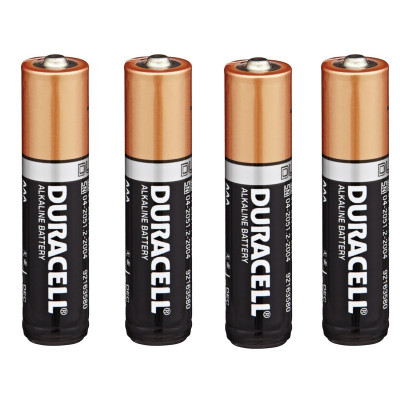 Set 4 baterii Duracell AAA 1.5V foto