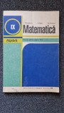 MATEMATICA MANUAL PENTRU CLASA A IX-A - Nastasescu, Nita, Rizescu