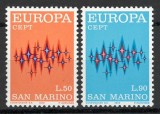 San Marino 1972 Mi 997/98 MNH - Europa