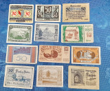 D686-Lot 80 Bancnote-Cecurie de banca Notgeld vechi Austria- Germania anii1900..