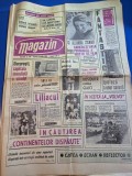 Ziarul magazin 6 aprilie 1968 - articol si foto volvo,bucuresti capitala mondiala a vinului