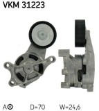 Rola Intinzator curea transmisie Audi A1, A3, Tt; Seat Altea, Altea XL, Leon; Skoda Octavia II; VW Eos, Golf V, Golf VI Motor 2.0, diam. 70 mm, 24.6