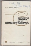 bnk ant C G Nicolescu - Curentul literar de la Contemporanul