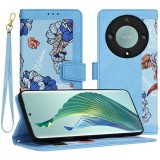 Husa personalizata fete Honor Magic5 Lite Techsuit FlipCraft, bleu
