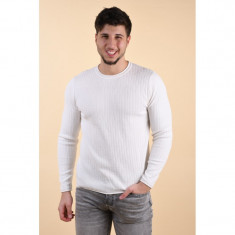 Pulover Jack&amp;amp;Jones Marcel Crew-Neck Cloud Dancer foto