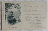 Carte Postala, Militar la masa, aplaudand, 1927