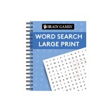 Brain Games Large Print Word Search