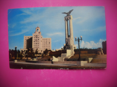 HOPCT 80235 MAINE MONUMENT HAVANA IN 1969 CUBA -STAMPILOGRAFIE-CIRCULATA foto