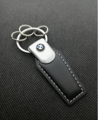 Breloc Auto BMW logo 1 fata accesorii chei masina pentru detinatori cadou unisex foto