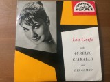 Lia grifi single disc 7&quot; vinyl muzica latin pop italiana usoara rumba latino VG, Supraphon