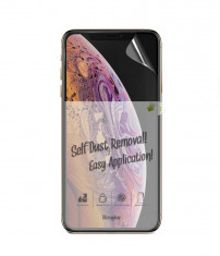 Set 2x Folie iPhone 11 Pro / iPhone XS / iPhone X, Auto-Curatare, Ringke Dual Easy, Transparent foto