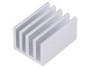 Radiator Extrudat cu Aripioare 25mm x 19mm x 10mm