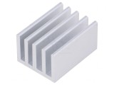 Radiator Extrudat cu Aripioare 25mm x 19mm x 10mm