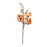 Cumpara ieftin Magnolie artificiala galbena maro 20x20x106 cm
