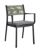 Cumpara ieftin Set 4 scaune Alvin gri verde 59.5x52.5x82 cm