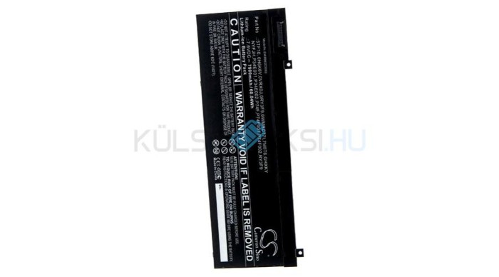 VHBW Baterie laptop Dell 0H6K6V, 0RY3F9, 0VRX0J, 0WMRC77I - 7900mAh, 7.6V, Li-ion
