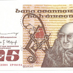 Irlanda 5 Pounds / Phunt 19.06.1981 - Central Bank of Ireland, 552504, P-71c UNC