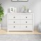 vidaXL Dulap lateral, alb, 100x40x72 cm, lemn masiv de pin 821765