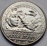 25 Cents SUA 2023 Bessie Coleman, Litera D - Moneda Quarter Dollar UNC