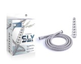 Sistem Irigator Intim Hydro Series Sly Sprinkle Supreme Cleansing System &ndash; Tapered Beads, Argintiu