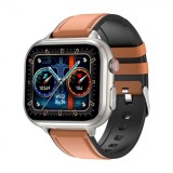 Cumpara ieftin Smartwatch iSEN TK17 Maro, Piele, 1.91 HD, ECG, Ritm Cardiac, Oxigen in Sange, Glicemie, Tensiune Arteriala, Acid Uric, BMI, Monitorizare Somn, Moduri