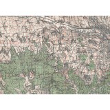 Harta Iasi si imprej., British Army, 1943, 50x70cm, repro
