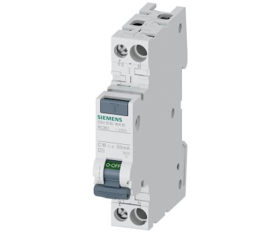 Siguranta diferential 16A 1P+N C 30mA 6Ka Siemens 5SV1316-1KK16 foto