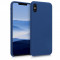 Husa pentru Apple iPhone XS Max, Silicon, Albastru, 45909.116