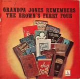 Grandpa Jones &lrm;&ndash; Grandpa Jones Remembers The Brown's Ferry Four _ NM / VG+ vinil, LP, disc muzica country Monument Japonia 1966