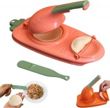 Aparat 2 in 1 Coltunasi Ravioli, Ustensile Bucatarie, Rapid si Usor, Design Modern, Spatula Inclusa, Diverse Culori