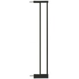 Extensie pentru poarta 14cm Metal Negru Easy Fit, 1 bucata, Noma